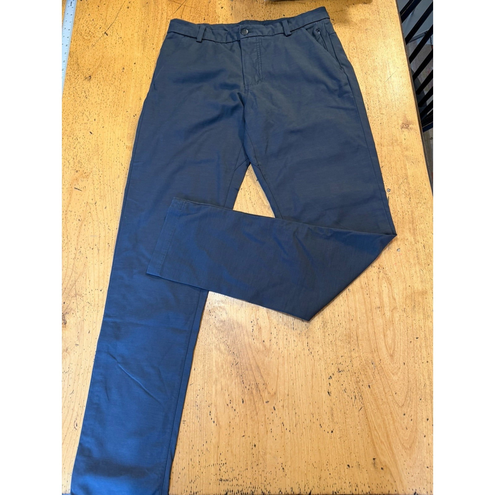 Lululemon Pants Mens 30x33dark Grey Commission Slim Warpstreme Travel Golf Chino